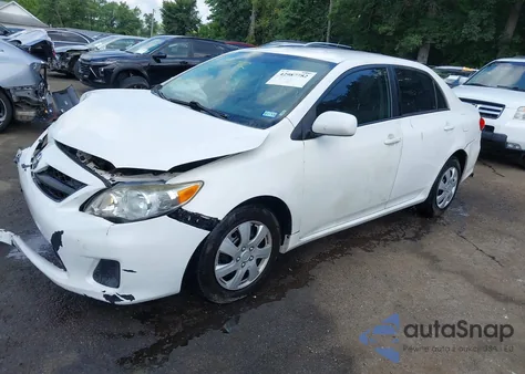 2011 Toyota Corolla Le from USA, damaged, VIN 2T1BU4EE5BC587944